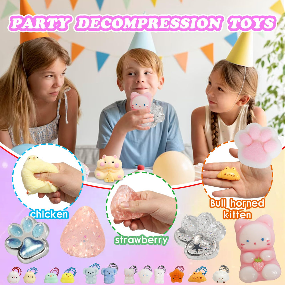 Yidayes clear squishy with transparent design for display