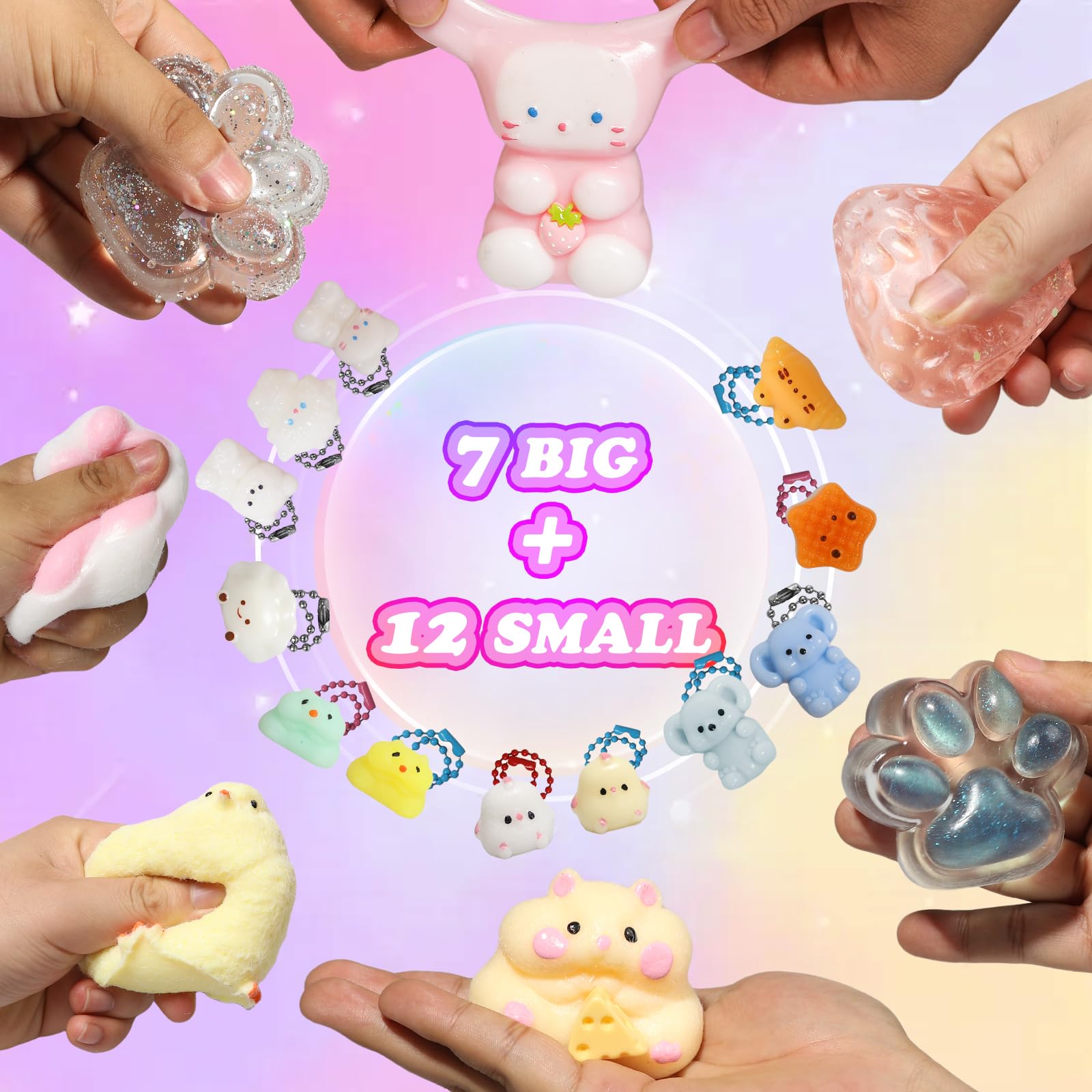 Yidayes hamster squishy with soft, rebound elasticity