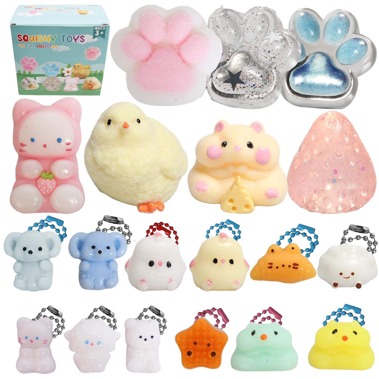 Yidayes strawberry squishy for stress relief and tactile play
