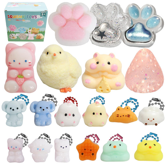 Yidayes strawberry squishy for stress relief and tactile play