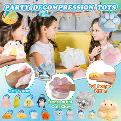 Yidayes Taba squishy strawberry close-up for colorful sensory play