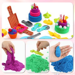YIDESTARS plates, utensils, and tools promote hands-on crafting and design ideas.