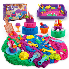 YIDESTARS sand art and ice cream kit sparks creative play and color exploration.