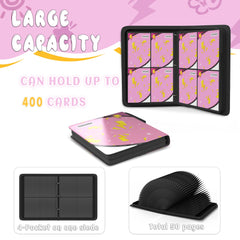 Yifan binder with 3-ring design for quick sleeve changes