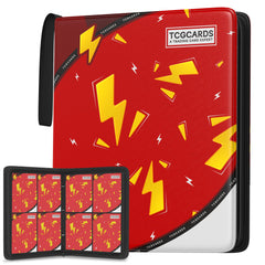 Yifan trading card binder four-pocket front cover keeps your collection organized.