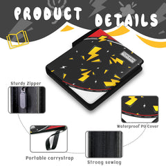 Yifan binder interior shows nine pockets for broad card storage.