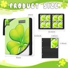 Yifan binder with removable sleeves for flexible card arrangement.