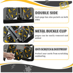 Yifan binder includes wrist strap for convenient transport.