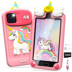 YIFOCO Kids Smart Phone front view for engaging early learning on the go