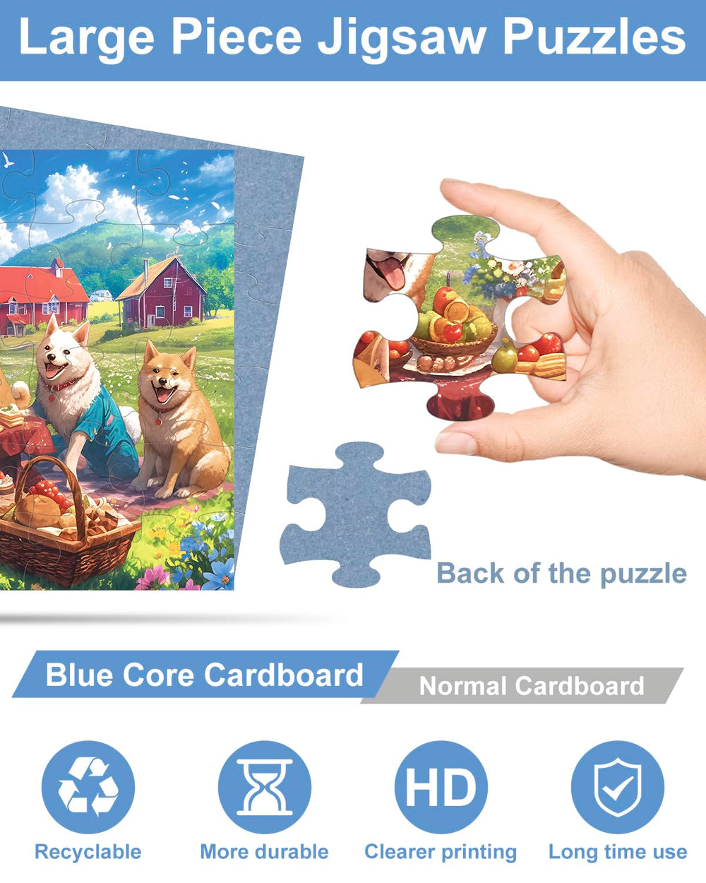 Yigney beach puzzle with vivid colors enhances concentration during calming activity