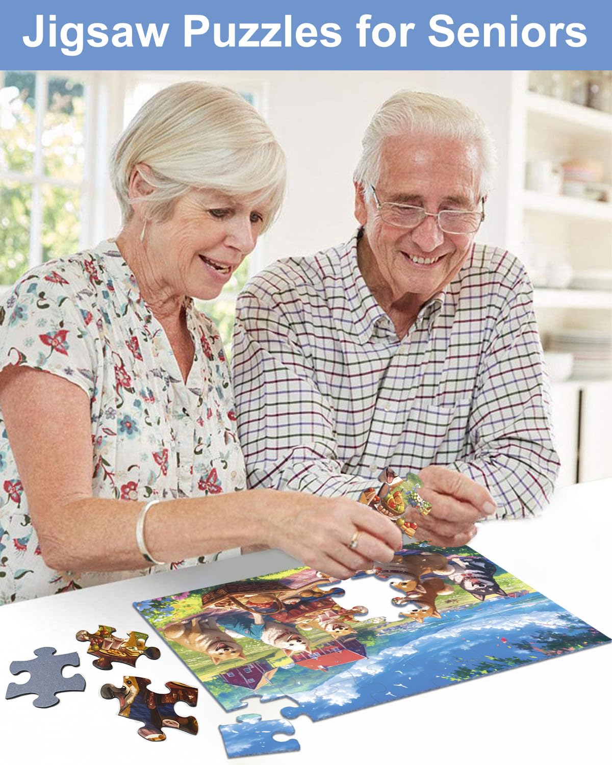 Yigney mountain puzzle promotes steady problem solving and visual processing