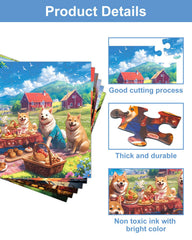 Yigney picnic puzzle helps fine motor skills and cognitive engagement for elder users