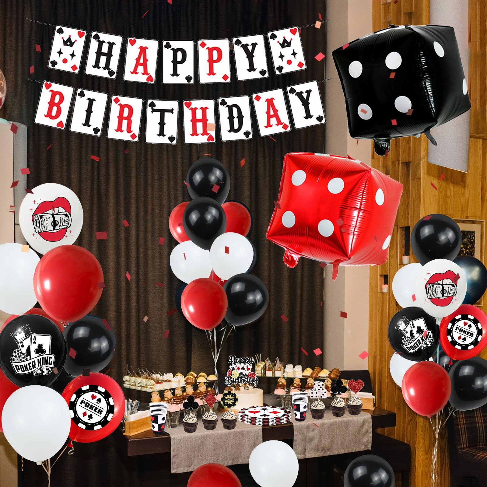 YIGZAG cake topper adds a playful centerpiece for celebrations.
