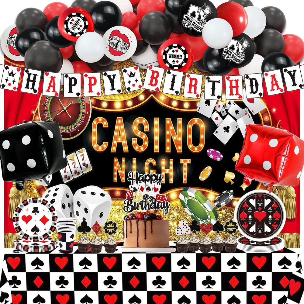 YIGZAG casino theme backdrop for immersive Las Vegas vibes.