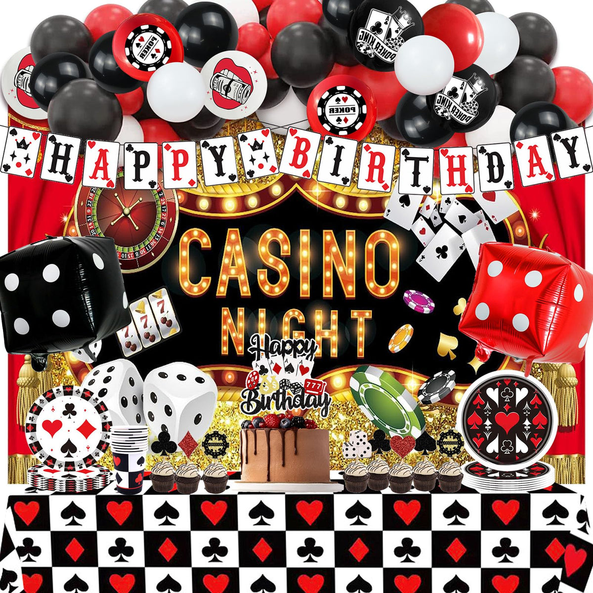 YIGZAG casino theme backdrop for immersive Las Vegas vibes.