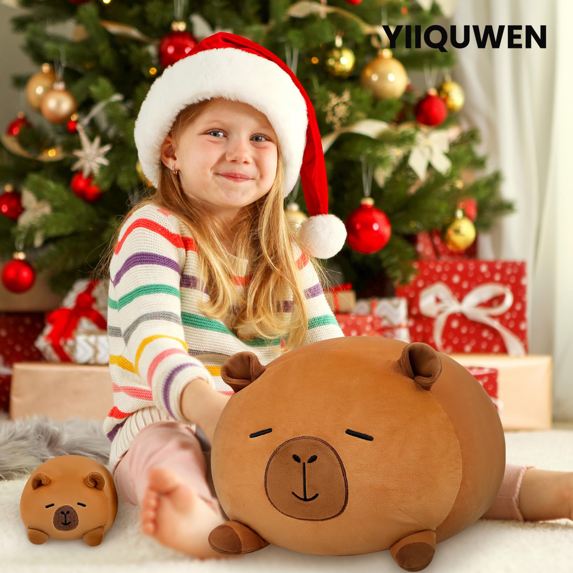 YIIQUWEN Capybara Plush makes a thoughtful kids' gift.