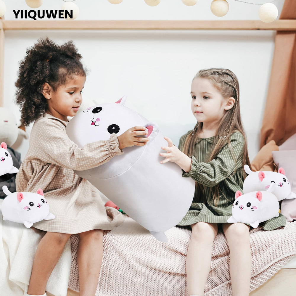 YIIQUWEN cat plush gift-ready packaging suitable for birthdays.
