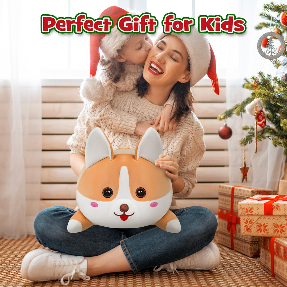 YIIQUWEN corgi plush makes a gift for birthdays, holidays, or everyday.
