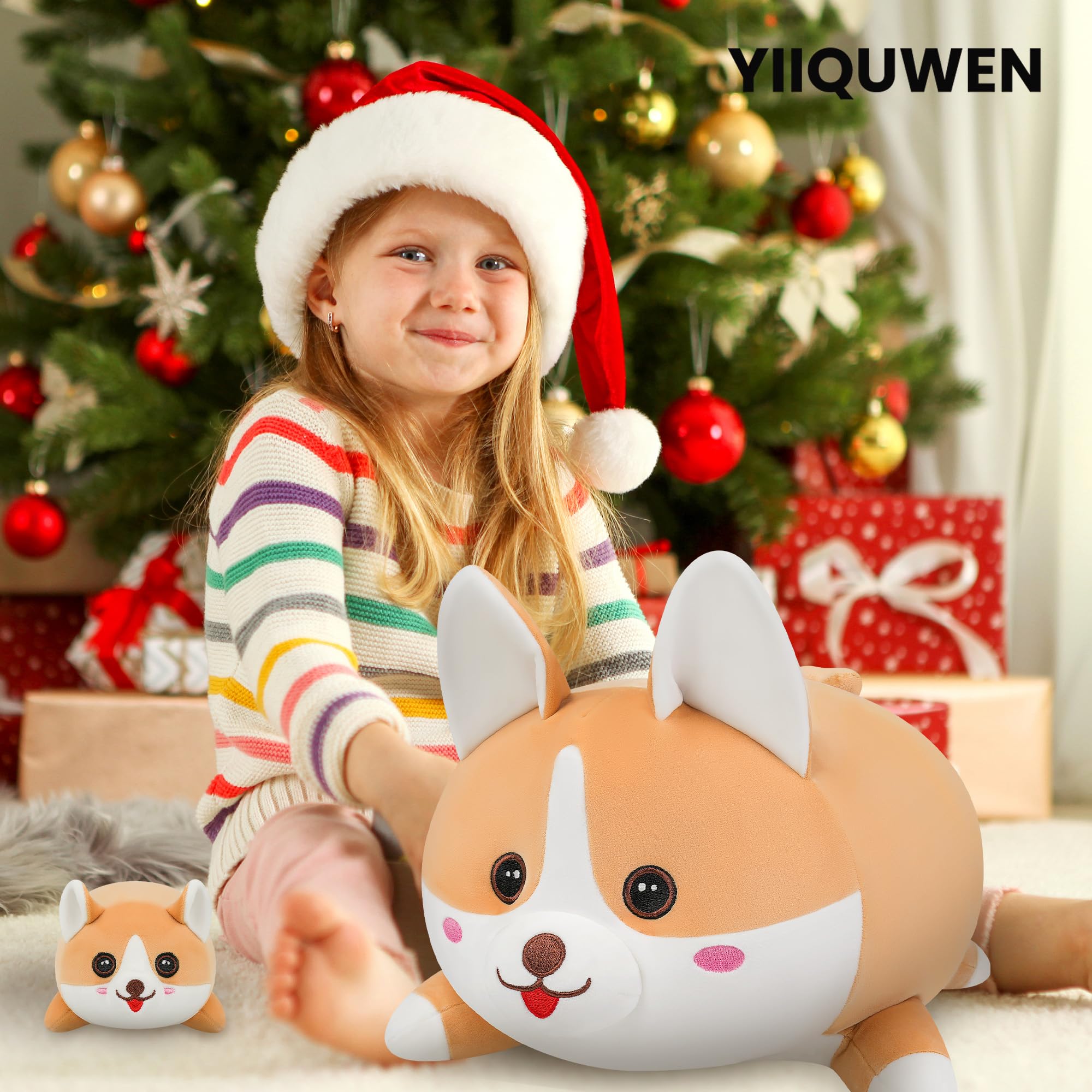YIIQUWEN corgi plush care tips help restore fluff easily.