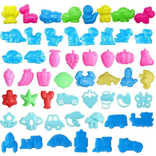 Yiklucg 53-piece play dough tools set for imaginative crafts and mess-free play.