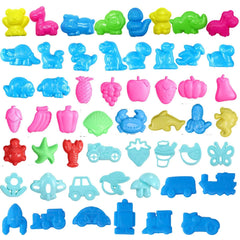 Yiklucg 53-piece play dough tools set for imaginative crafts and mess-free play.