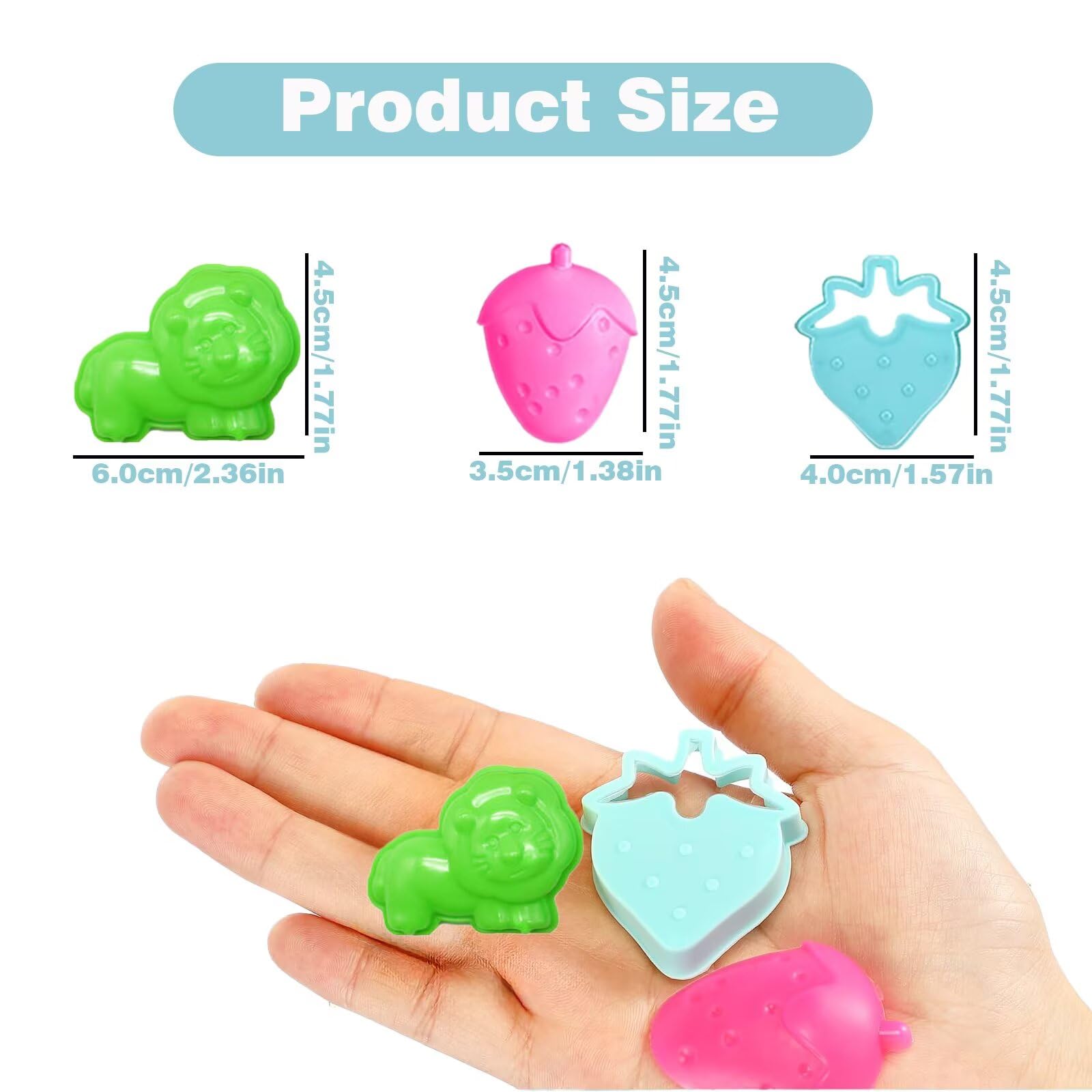 Yiklucg dough cutters and stamps collection enabling quick, colorful creations.
