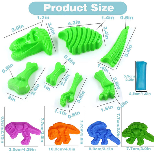 Yiklucg five bright color dough boosts color recognition during crafting.