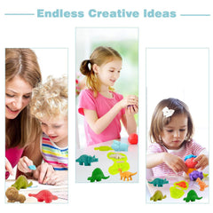 Yiklucg gift-ready play dough kit invites kids to explore crafts at parties.