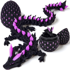 YILCER dragon egg glow-in-dark reveals UV glow for Easter egg hunts