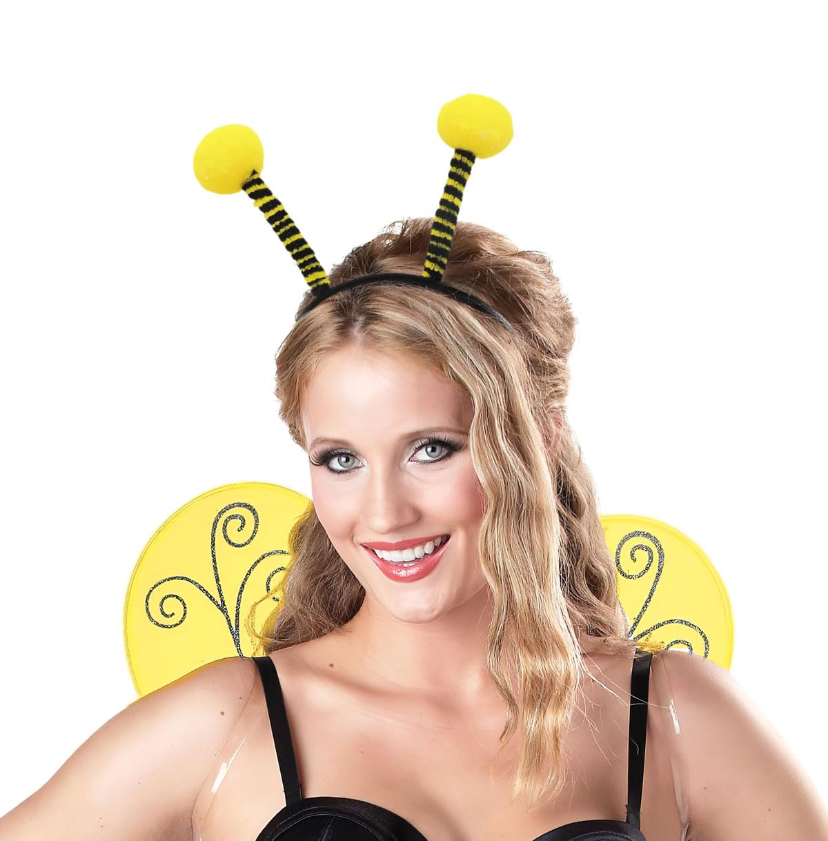 Yilistore bee headband worn by child or adult for versatile celebrations