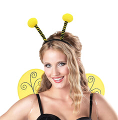 Yilistore bee headband worn by child or adult for versatile celebrations