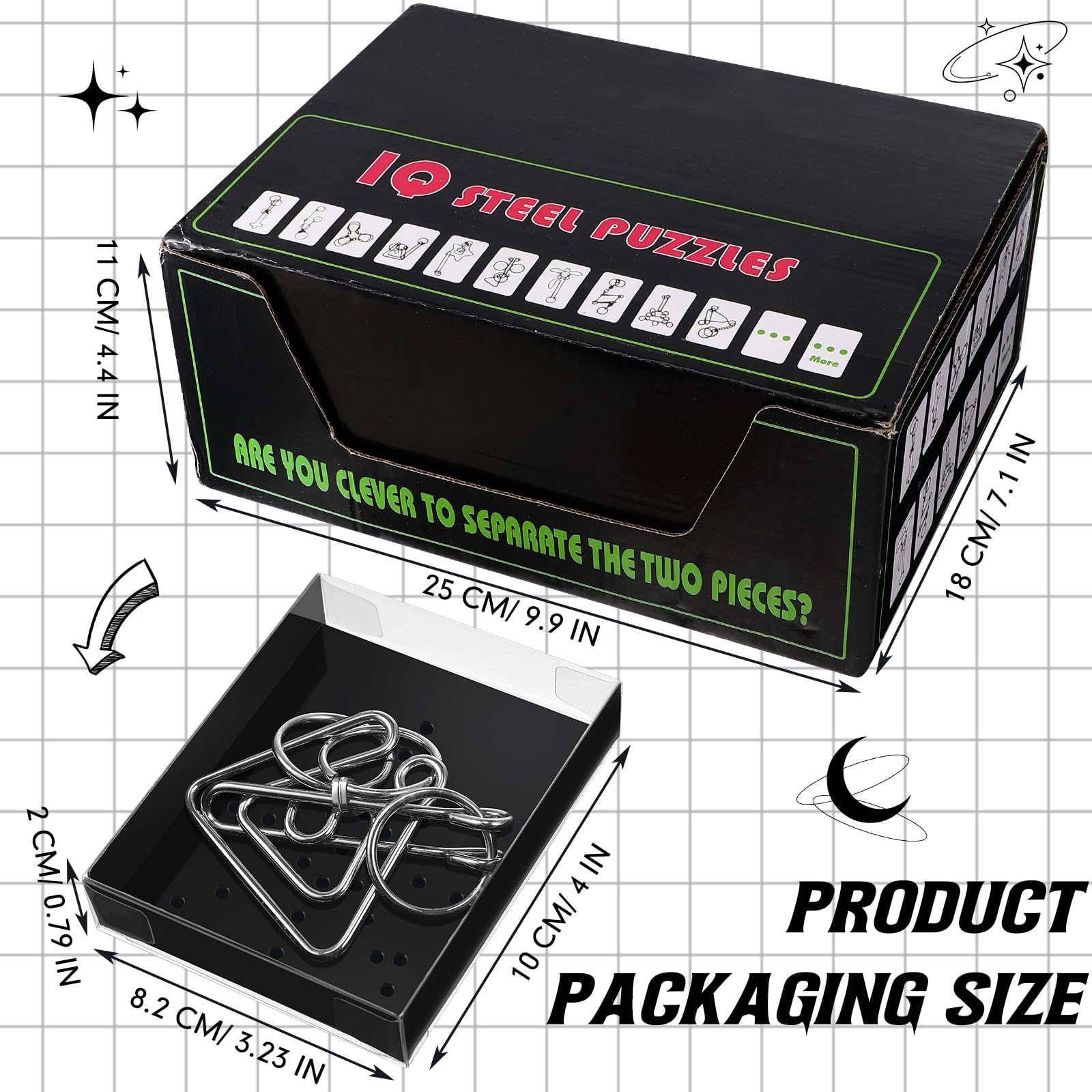 Yilloog perfect for gift packaging and variety puzzles for gifting.