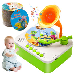 Yimido kids phonograph with 96 learning cards sparks early learning and imagination