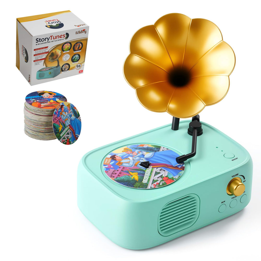 Yimido Kids Phonograph with bright colors sparks toddler play