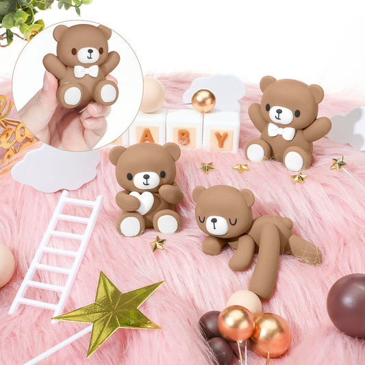 Yinder baby square cake toppers elevate baby shower desserts with playful design.
