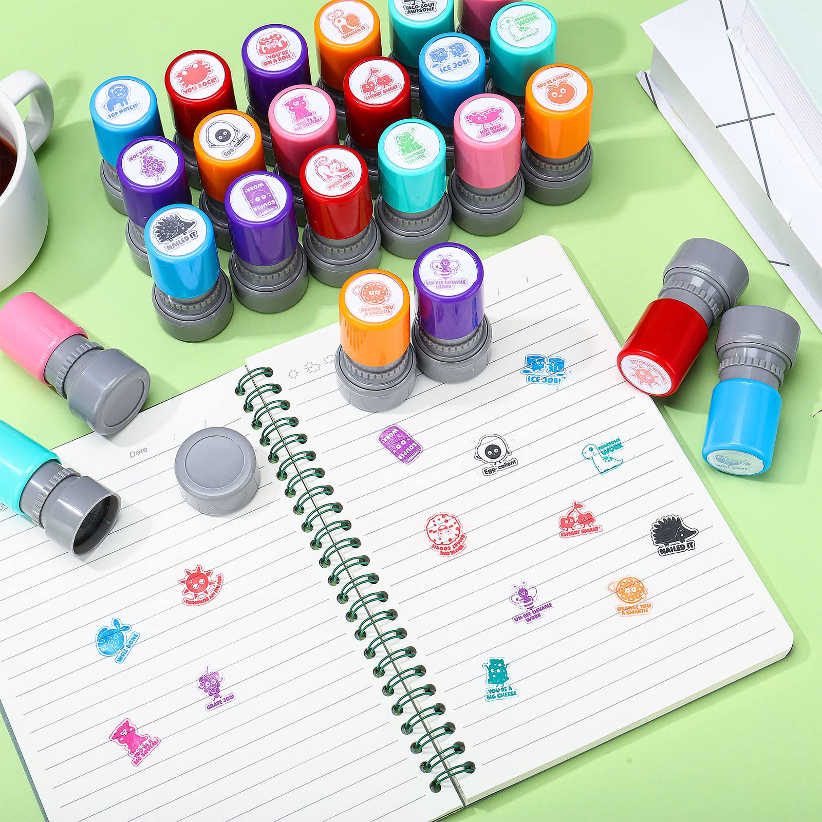 Yinder stamps durable plastic shell detail for long-lasting classroom tools