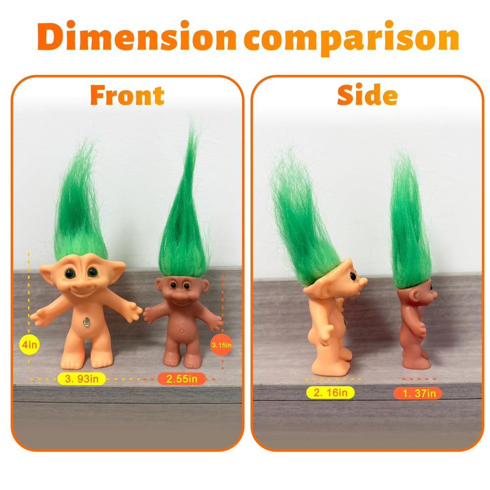 Yintlilocn Troll doll shown in an arts and crafts setup for school projects.