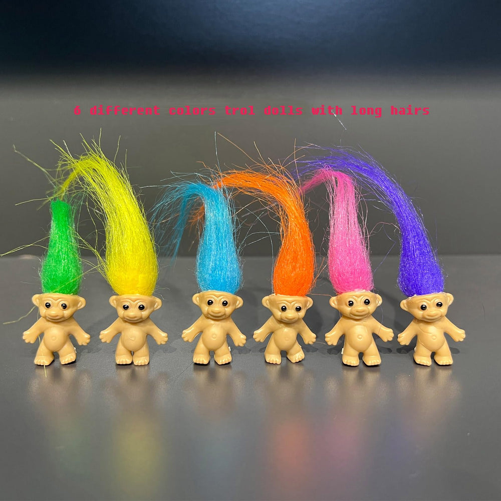 Yintlilocn Troll Dolls suited for arts and crafts projects.