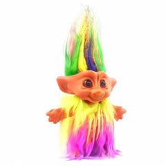 Yintlilocn 7.5 inch troll doll tall for display and gifting