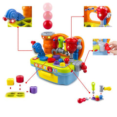 Yiosion screwdriver supports color matching and shape sorting through interactive tasks