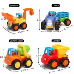 Yiosion Push and Go sand play-friendly set for sandbox fun.
