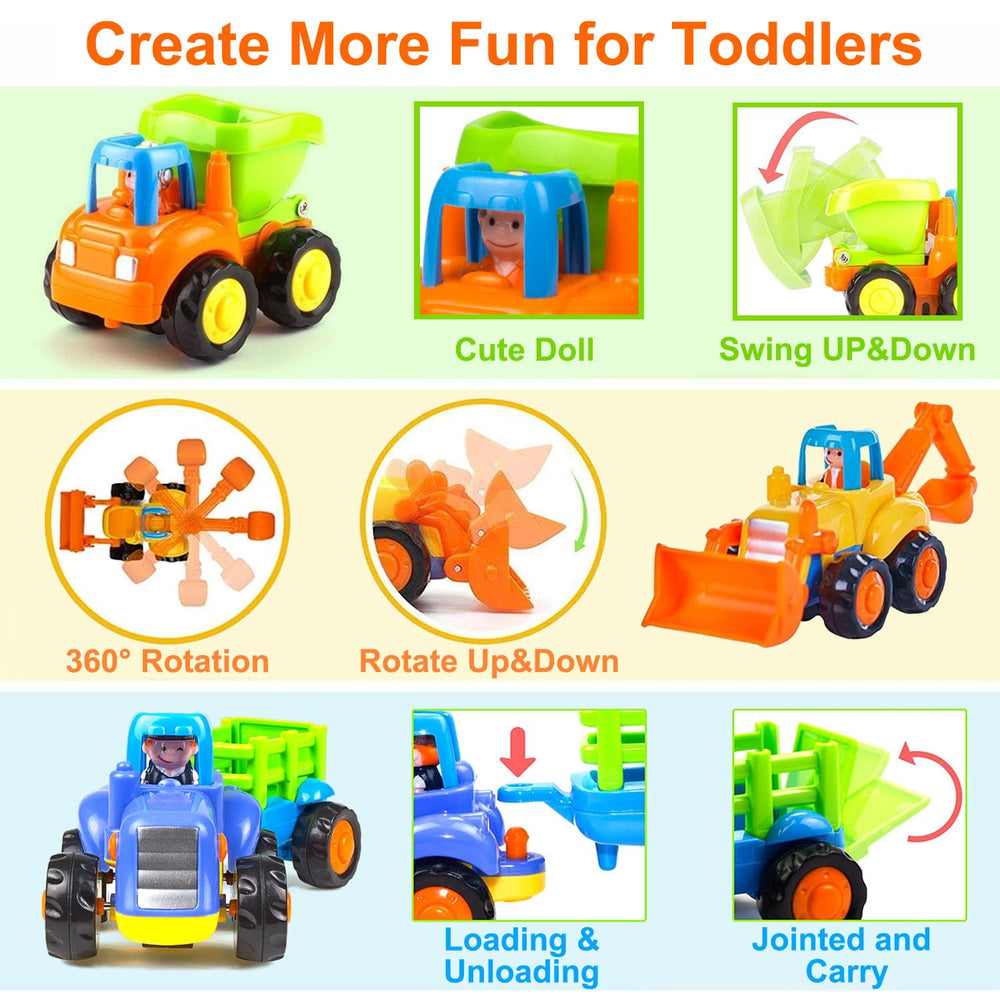 Yiosion Push and Go Tractor enables farming or site-play.