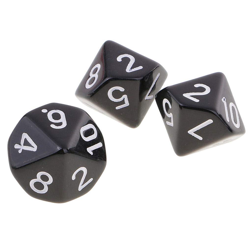 Yiotfandoll 16mm dice offer comfortable handling and readability