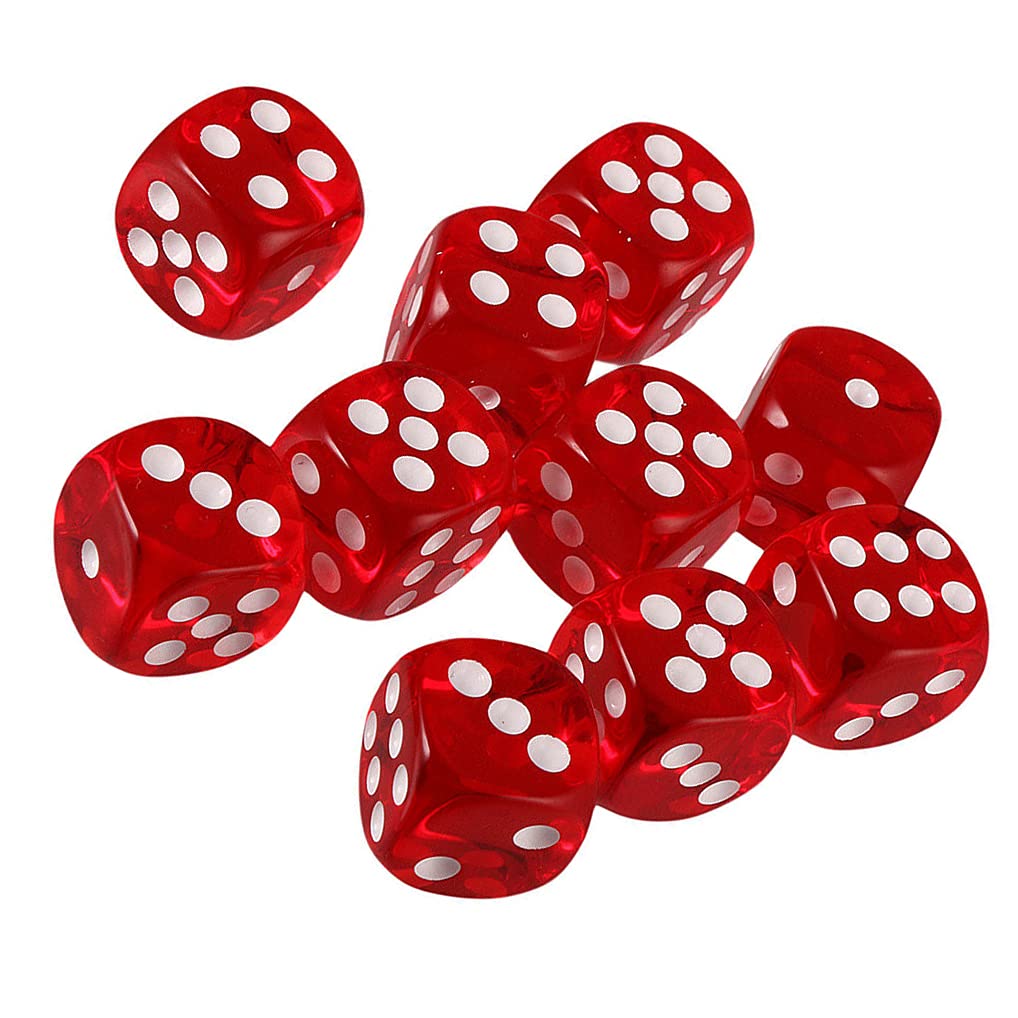 Yiotfandoll D6 dice on hand, ideal for on-the-go tabletop gaming.