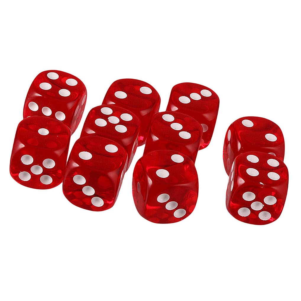 Yiotfandoll D6 dice stacked display for quick RPG rolls.