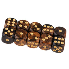 Yiotfandoll black gold dice ideal for quick, clear results