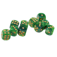 Yiotfandoll dice set in black bag, portable travel storage