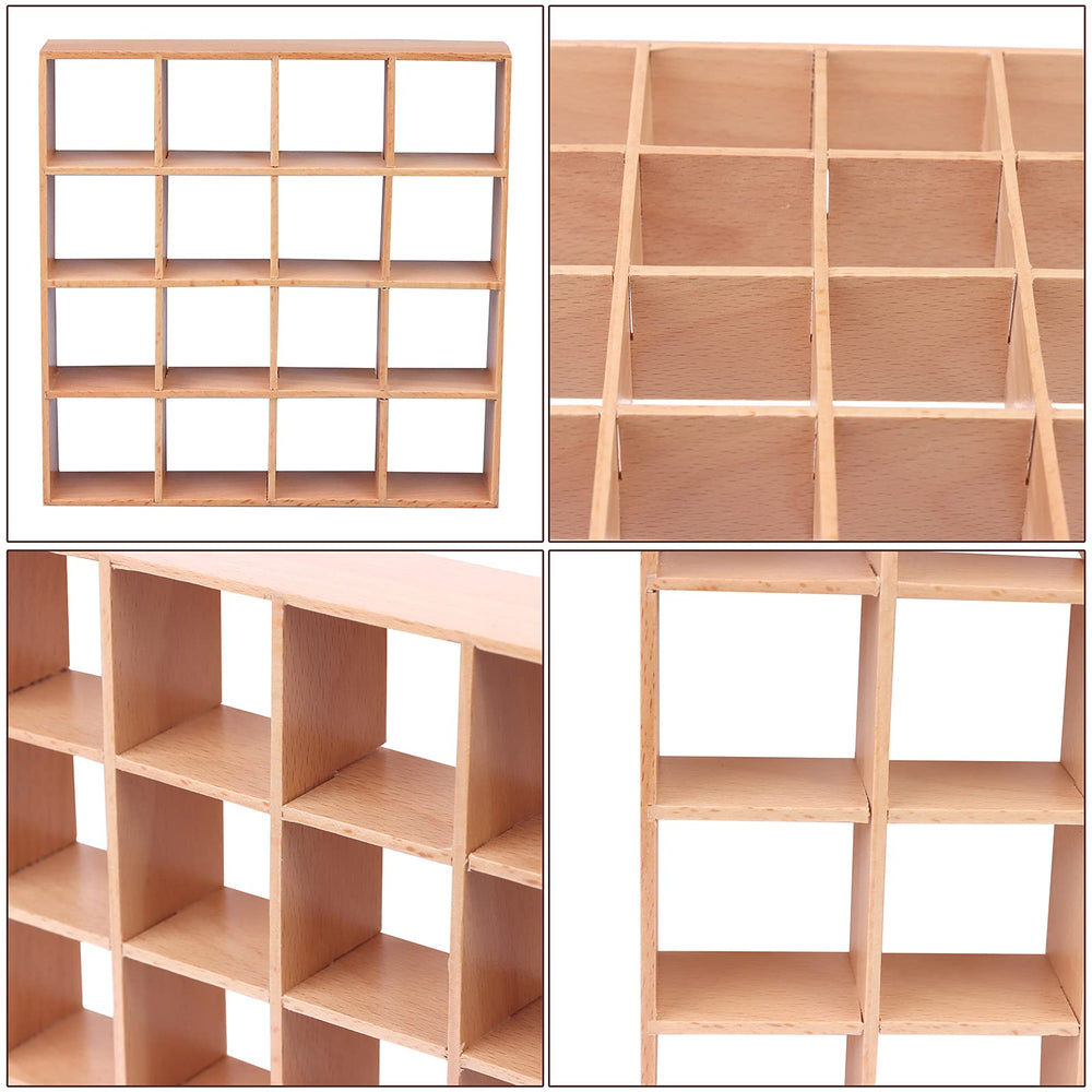 Yiphates handmade dollhouse storage rack adds charm to miniature furniture.