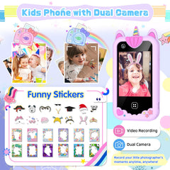 Yiphun Kids Smart Phone dual camera captures kid-friendly memories
