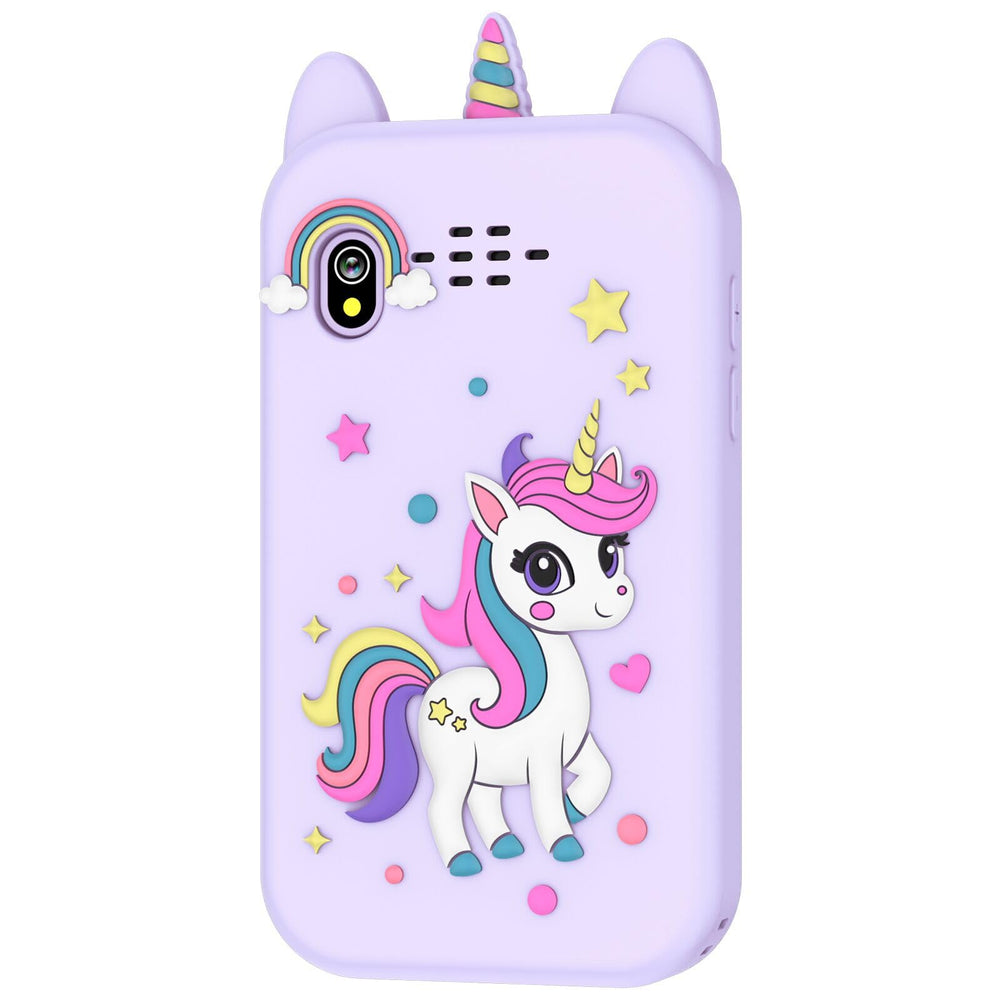 Yiphun Kids Smart Phone silicone case protects the device during play